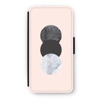 Marmeren cirkels: iPhone 8 Plus Flip Hoesje