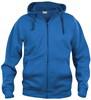 Clique 021034 Basic Hoody Full zip - Kobalt - XS