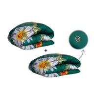 Dekbed Easy Dekbed Spring Flower - Easy - zonder overtrek - 140x200 cm (Eenpersoons) - Zelesta - 300 gram p/m2 - Dekbed-Discounter.nl
