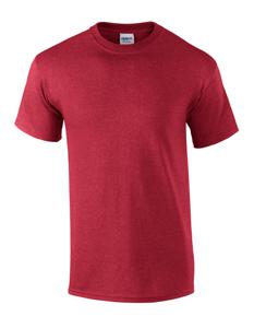 Gildan G2000 Ultra Cotton™ Adult T-Shirt - Heather Cardinal - S