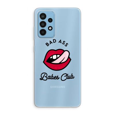 Badass Babes Club: Samsung Galaxy A52 Transparant Hoesje