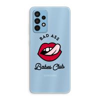 Badass Babes Club: Samsung Galaxy A52 Transparant Hoesje