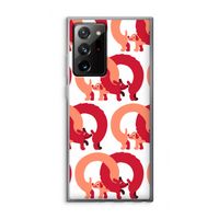 Dogs: Samsung Galaxy Note 20 Ultra / Note 20 Ultra 5G Transparant Hoesje