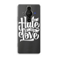 Turn hate into love: Sony Xperia Pro-I Transparant Hoesje