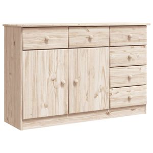 The Living Store ALTA Houten Dressoir - 112 x 35 x 73 cm - Massief grenenhout