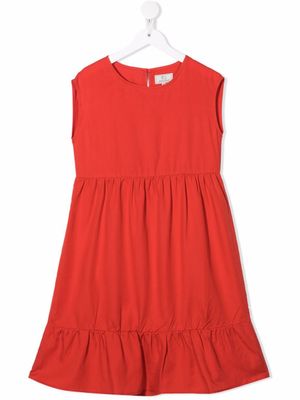 Woolrich Kids robe à coupe longue - Rouge