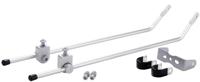 Mirage achterdrager bevestigingmateriaal zilver 2555510