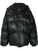 Mastermind World doudoune oversize - Noir