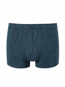 Schiesser - Low Rise Short - Long Life Soft - zwartblauw, Maat:2XL