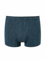 Schiesser - Low Rise Short - Long Life Soft - zwartblauw, Maat:2XL