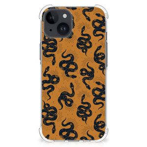 Case Anti-shock voor iPhone 15 Plus Snakes