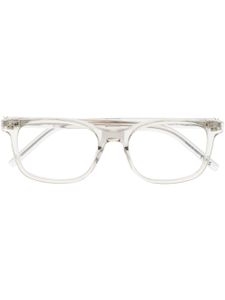 Saint Laurent Eyewear lunettes de vue à monture rectangulaire - Tons neutres