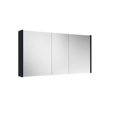 Adema Prime Spiegelkast - 120x63x16cm -inclusief zijpanelen - mat marine blauw SW1212818/SW892635