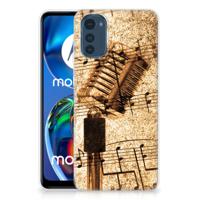 Motorola Moto E32/E32s | Siliconen hoesje | met foto Bladmuziek