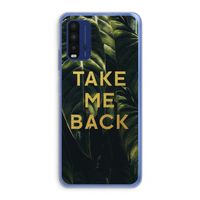 Take me back: Xiaomi Redmi 9T Transparant Hoesje