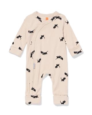 HEMA Takkie En Siepie Newborn Boxpakje Rib Ecru (ecru)