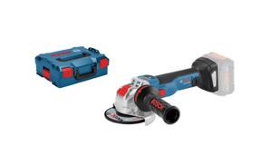 Bosch Blauw GWX 18 V-10 SC X-Lock 18V Li-Ion accu haakse slijper body in L-Boxx - 125mm - koolborstelloos - 06017B0400