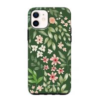Botanical green sweet flower heaven: iPhone 12 mini Tough Case