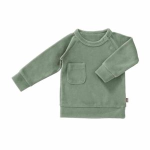 Fresk sweater velours Forest green Maat