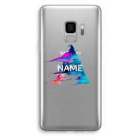 Abstract Spectrum: Samsung Galaxy S9 Transparant Hoesje Abstract Spectrum: Samsung Galaxy S9 Transparant Hoesje