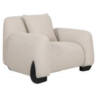 Richmond Fauteuil 'Godiva' Bouclé, kleur Biscotti
