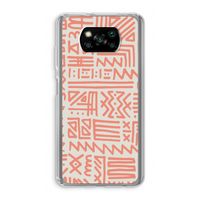 Marrakech Pink: Xiaomi Poco X3 NFC Transparant Hoesje