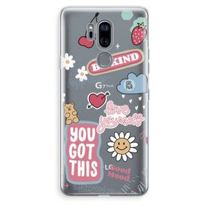 Positivity: LG G7 Thinq Transparant Hoesje