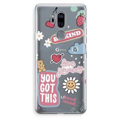 Positivity: LG G7 Thinq Transparant Hoesje