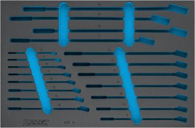 HAZET 2-componenten zachschuiminleg 163-210L · L x B: 519 mm x 342 mm