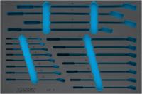 HAZET 2-componenten zachschuiminleg 163-210L · L x B: 519 mm x 342 mm HAZET 2-componenten zachschuiminleg 163-210L · L x B: 519 mm x 342 mm