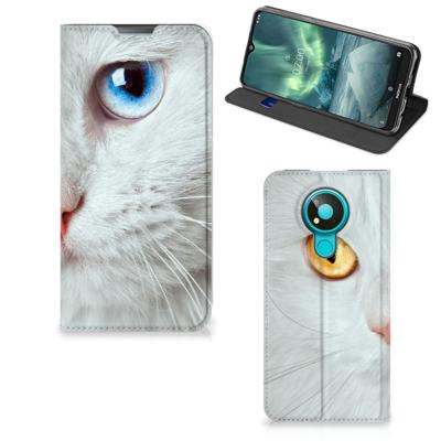Nokia 3.4 | Hoesje maken | Witte Kat