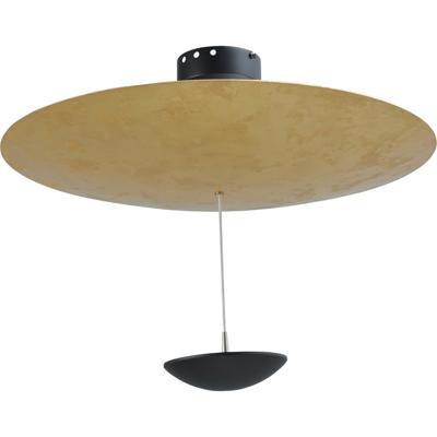 Masterlight PlafondlampZyan zwart met goud Ø 60cm - 5200-08-60-DW