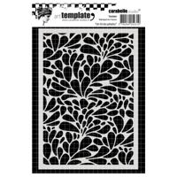 Carabelle Studio • template 10,5x14,8cm un lit de pétales