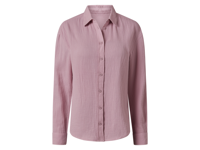 esmara Mousseline dames blouse (Lichtroze, L (44/46))