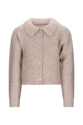 Le Chic winter vest meisjes - goud - Omsky - gebreid