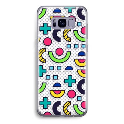 8-bit N°6: Samsung Galaxy S8 Transparant Hoesje