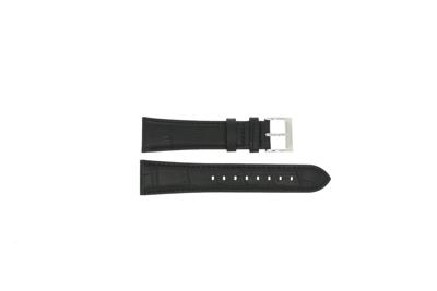 Horlogeband Jaguar J664-1 / J664-3 / J664-4 Leder Zwart 22mm