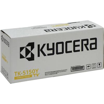 Kyocera Toner TK-5150 Y Origineel Geel 10000 bladzijden 1T02NSANL0