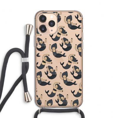 Zeemeermin: iPhone 11 Pro Transparant Hoesje met koord
