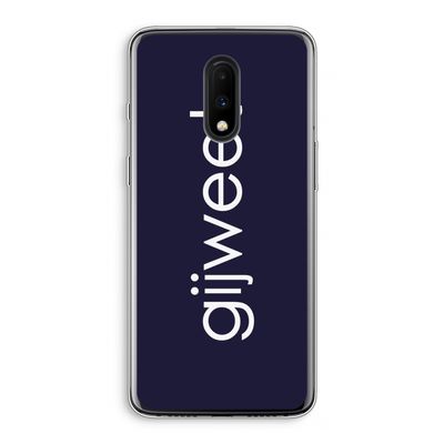 Gijweet: OnePlus 7 Transparant Hoesje