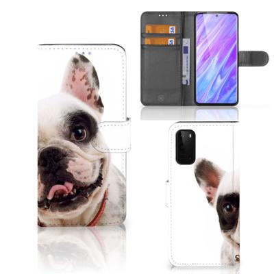 Samsung Galaxy S20 | Telefoonhoesje | Met pasjeshouder | Franse Bulldog