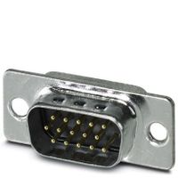 Phoenix Contact VS-09-ST-DSUB-HD-EG 1655111 D-sub male connector 180 ° Aantal polen: 15 Soldeerkelk 10 stuk(s)