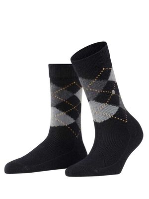 Burlington - Socks - Whitby - zwart, Maat:36-41