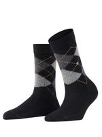 Burlington - Socks - Whitby - zwart, Maat:36-41