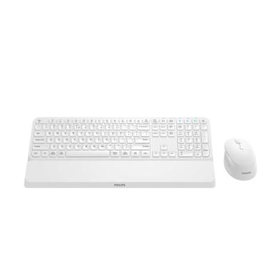 Muis en toetsenbord Philips SPT6607W/16 Wit QWERTY