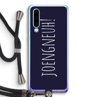 Joengneuh!: Huawei P30 Transparant Hoesje met koord
