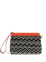 Missoni Home pochette à motif zig-zag - Noir - thumbnail