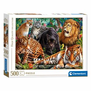 Clementoni High Quality Collection 35126 puzzel Blokpuzzel 500 stuk(s) Dieren