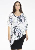 Yoek Tuniek asymmetrisch SPRING | Beige | Maat 50/52