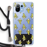 Bananas: Xiaomi Mi 11 Lite Transparant Hoesje met koord